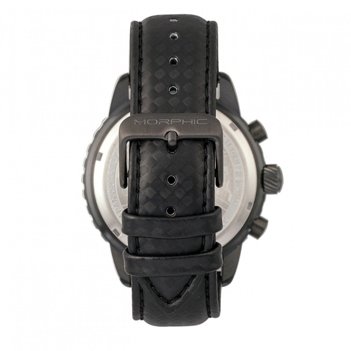 Sportlicher Chronograph mit Karbonfaser-Optik