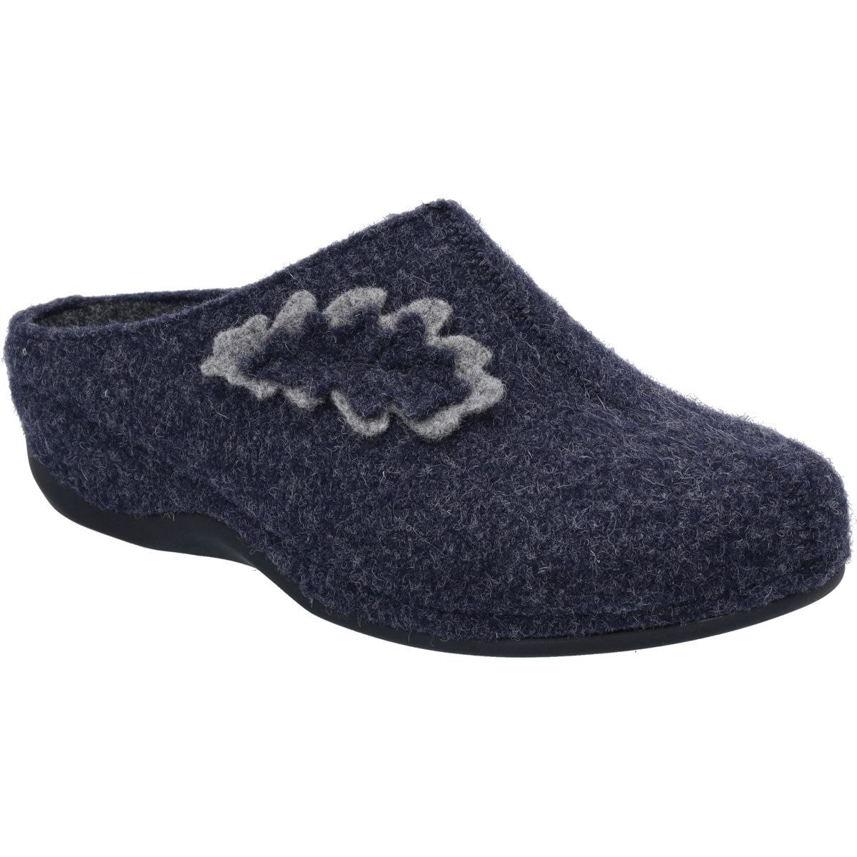 Damen Filz Clog Hausschuh