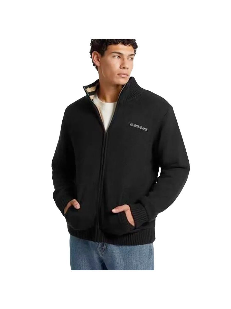 Herren Strickjacke mit Reißverschluss