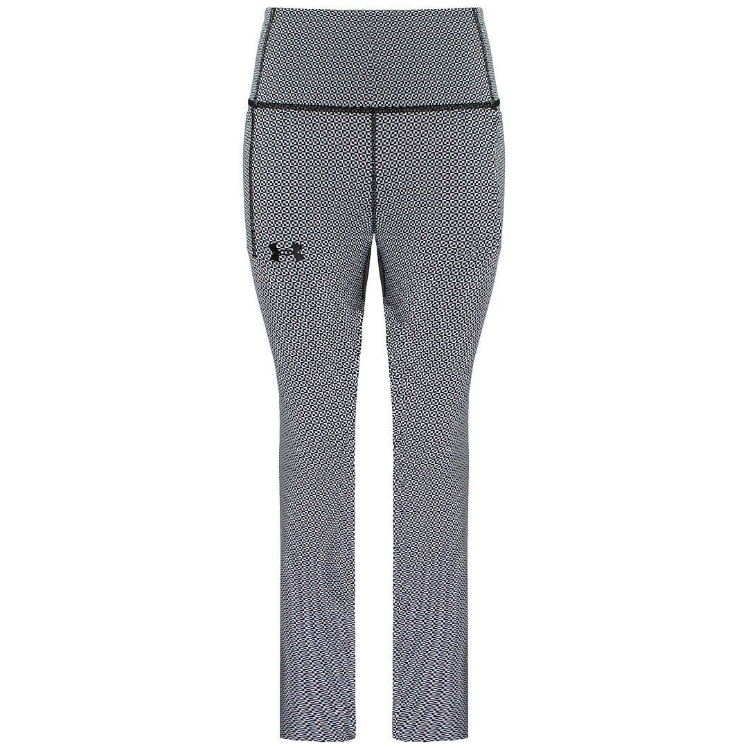 Geometrisch bedruckte, hochtaillierte Knöchel-Leggings