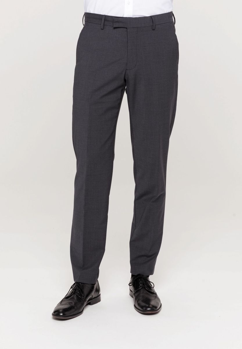 Klassische Anzughose mit geradem Schnitt