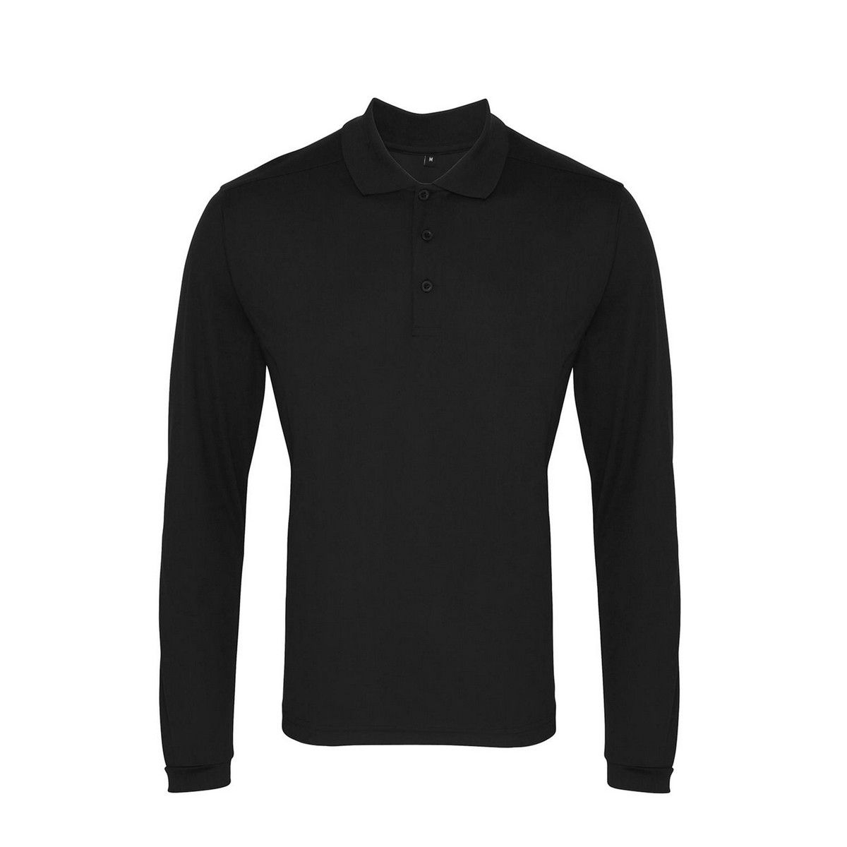 Herren Langarm Poloshirt