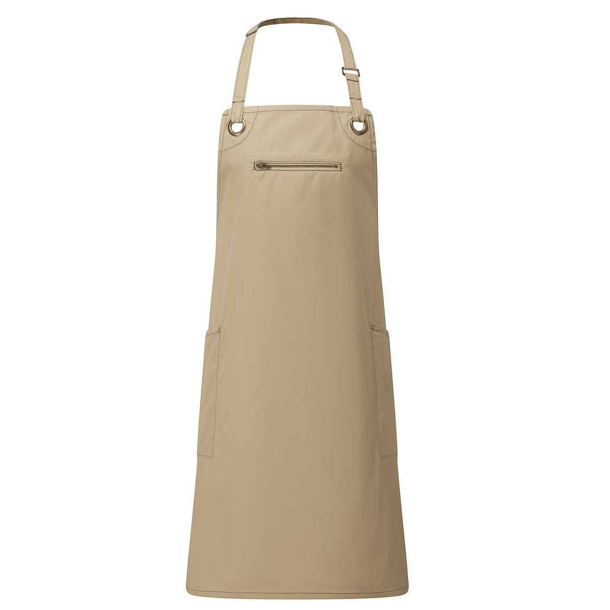 Strapazierfähige Unisex Khaki Arbeits-Schürze