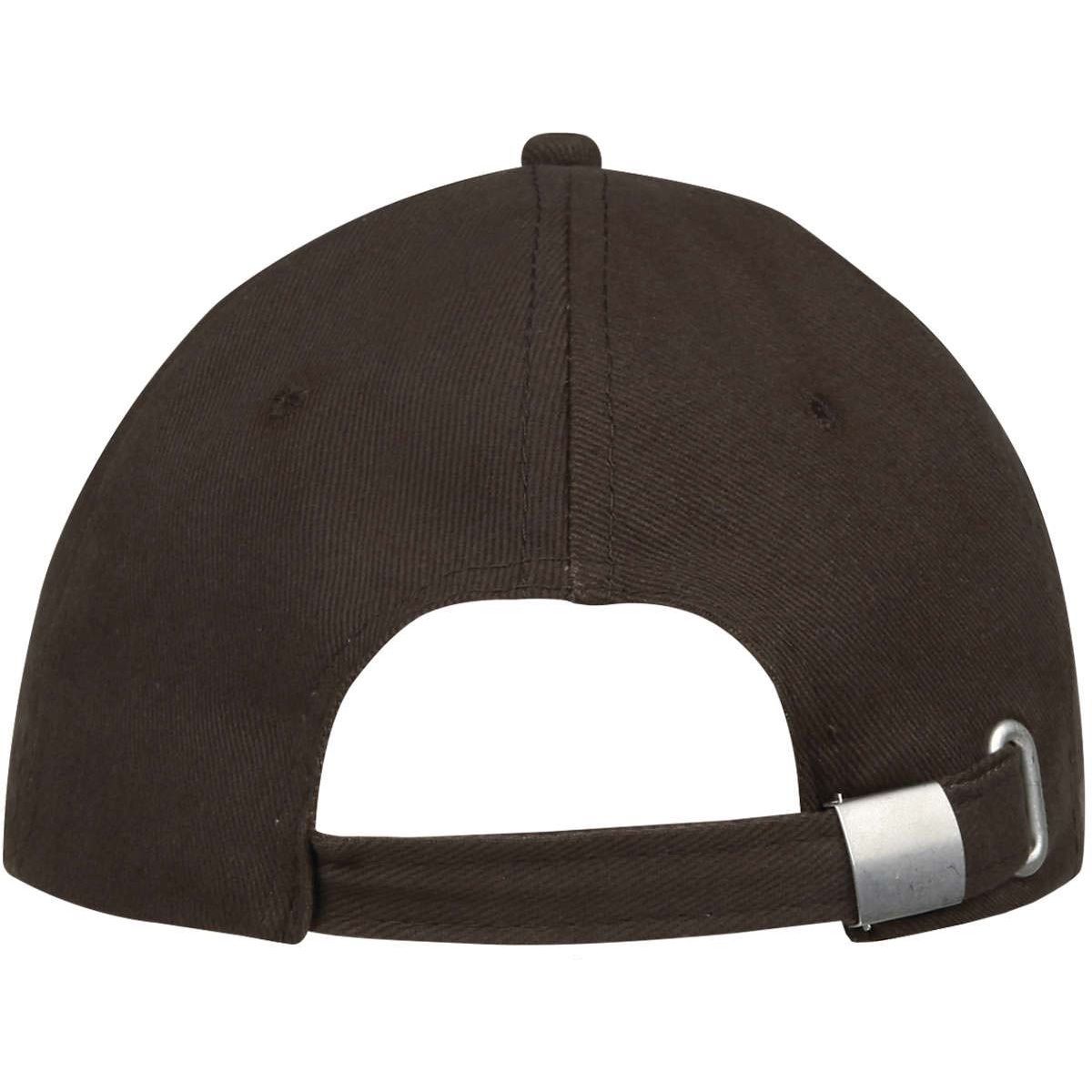 Sechs-Panel Baseballkappe mit Kontrastrand
