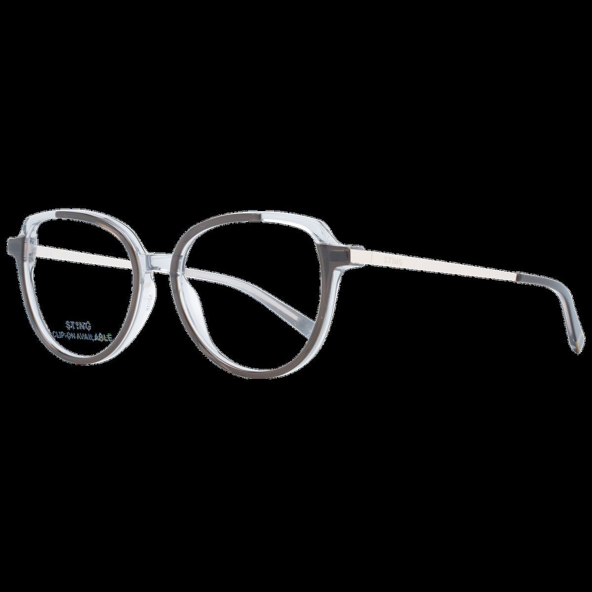 Runde optische Fassung mit Clip-On-Option