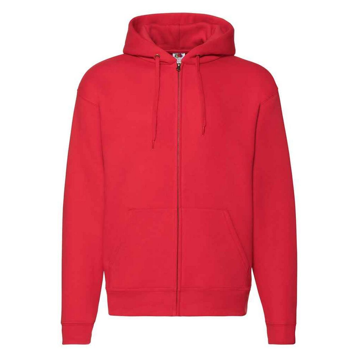 Unisex Fleece-Kapuzenpullover mit Reißverschluss