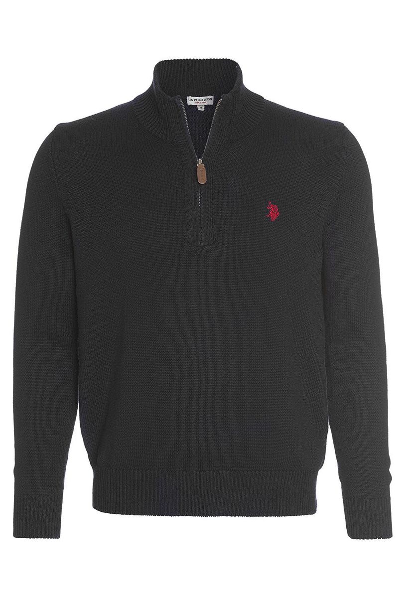 Eleganter Troyer Pullover mit Reißverschluss