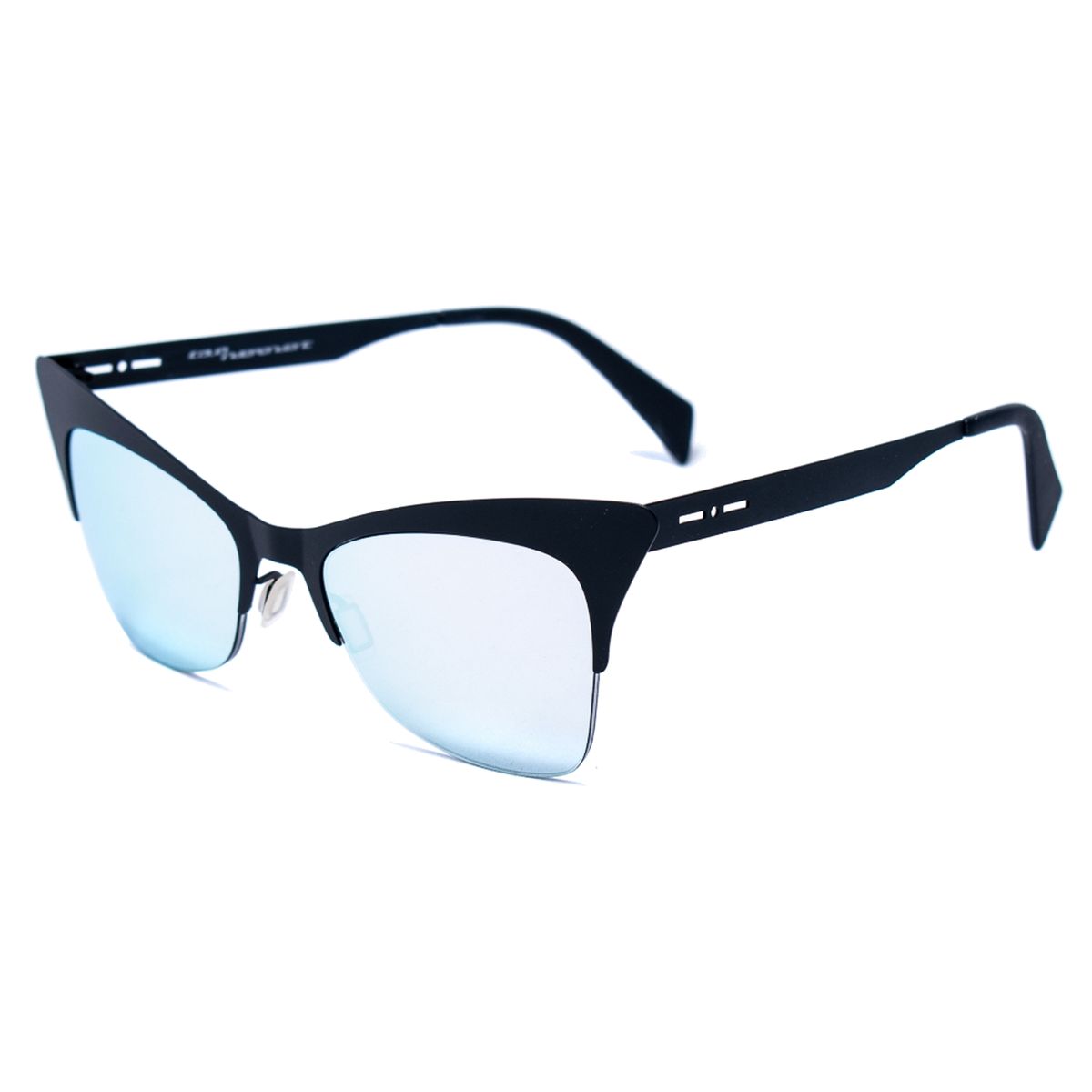 Cat-Eye Sonnenbrille mit verspiegelten Gläsern