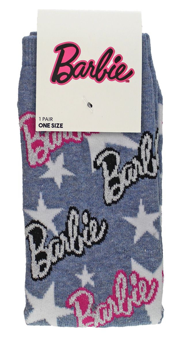 Glitzernde Socken mit Sternenmuster