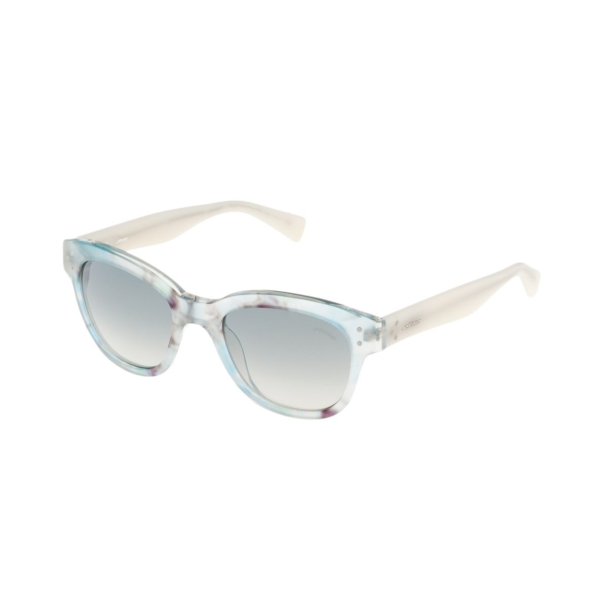 Eckige Sonnenbrille mit Acetatrahmen
