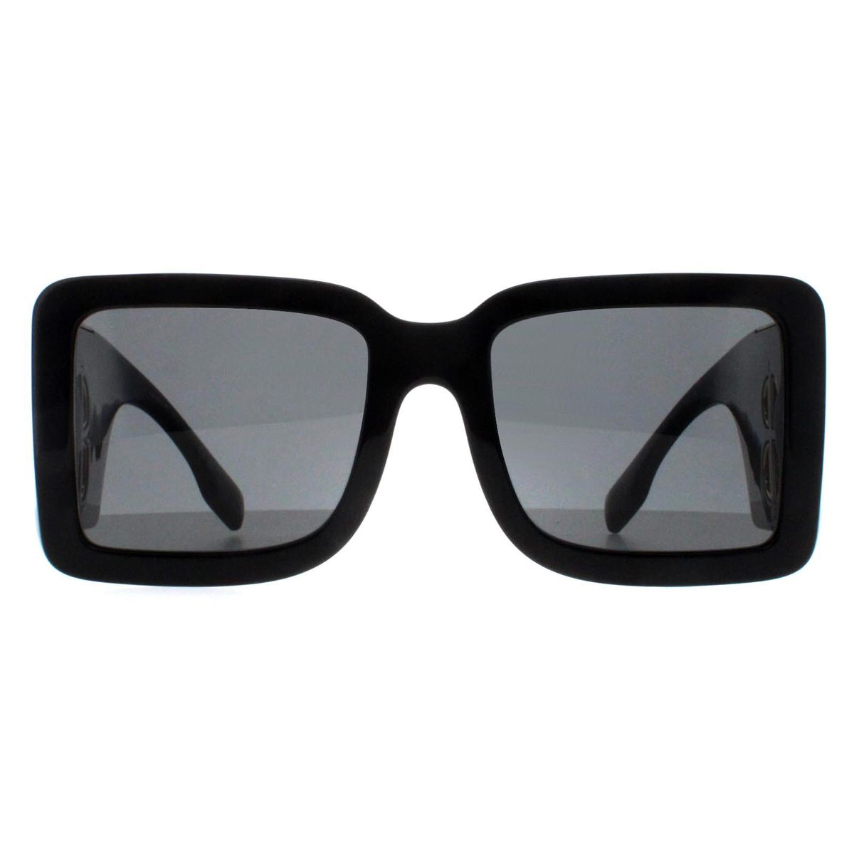 Sonnenbrille mit eckigem Rahmen dunkle Gläser