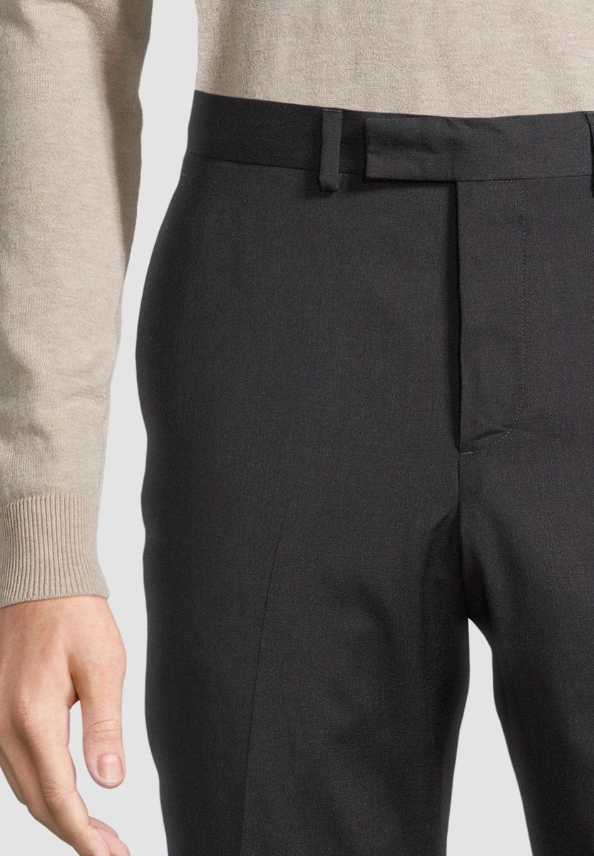 Klassische Wollmischung Anzughose