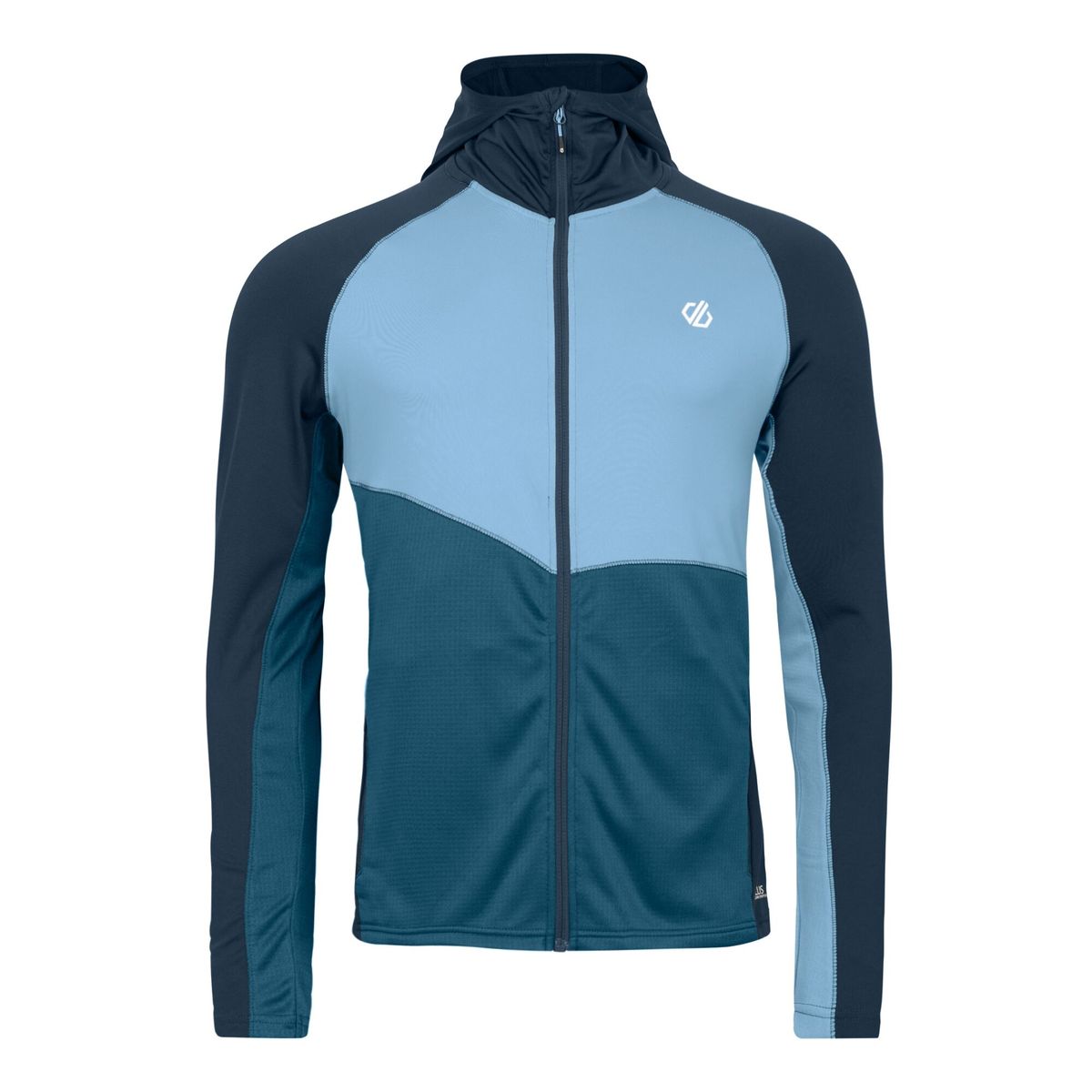 Leichte Herren-Midlayer-Jacke mit durchgehendem Reißverschluss