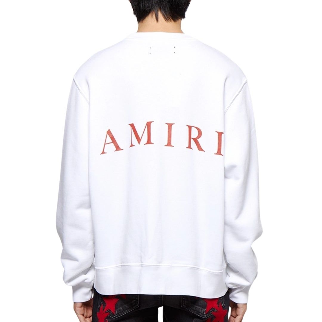 Monogramm-Grafik Baumwoll-Crewneck