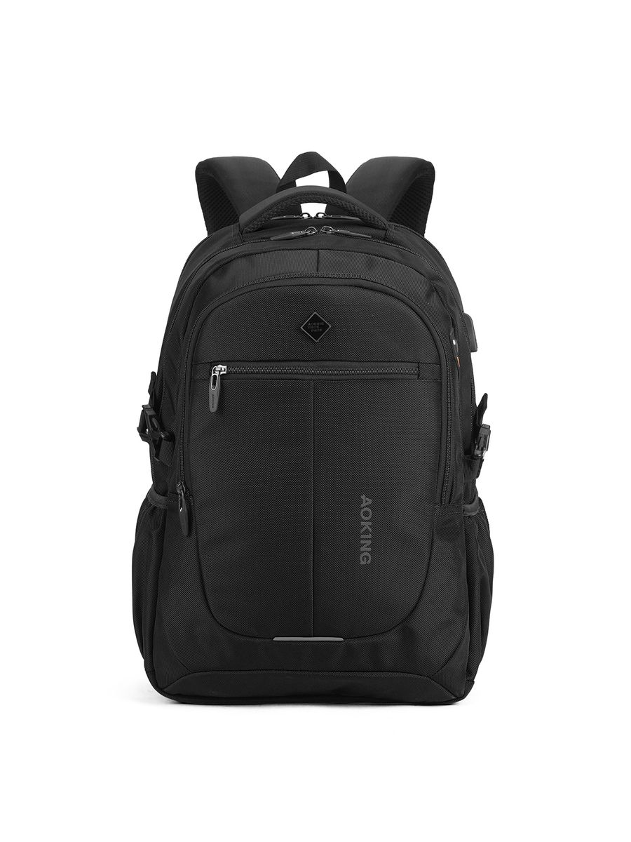 Vielseitiger Alltagsrucksack Schwarz