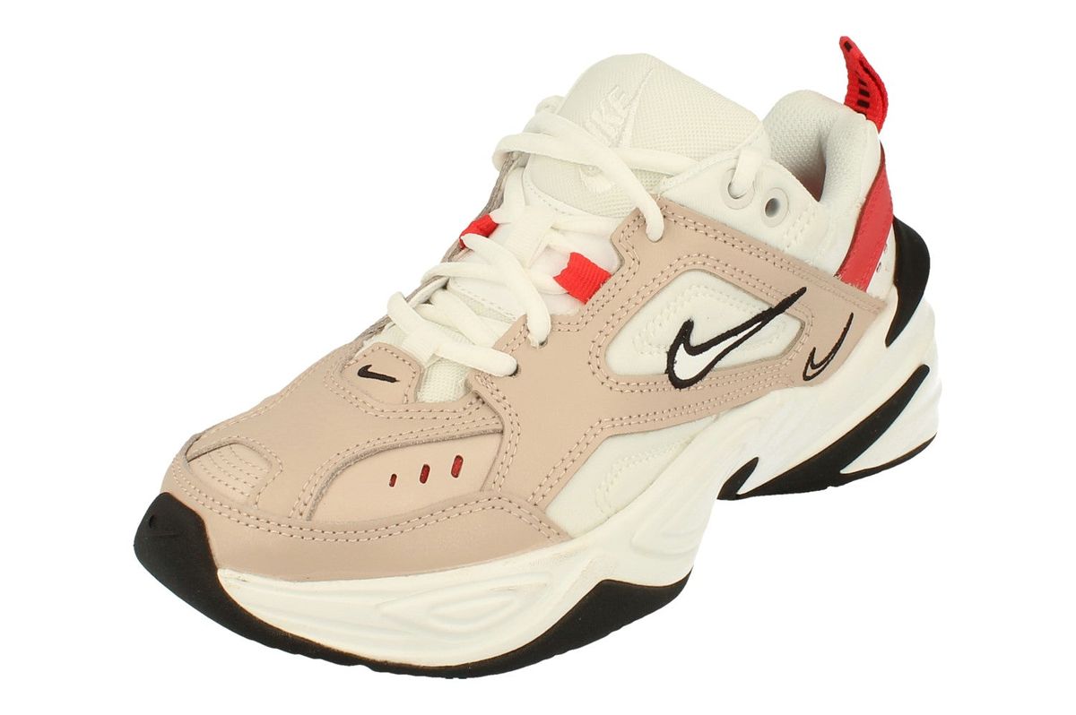 M2K Tekno Klobige Sneaker Creme Weiß