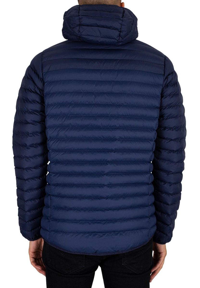 Gefütterte Steppjacke mit Kapuze
