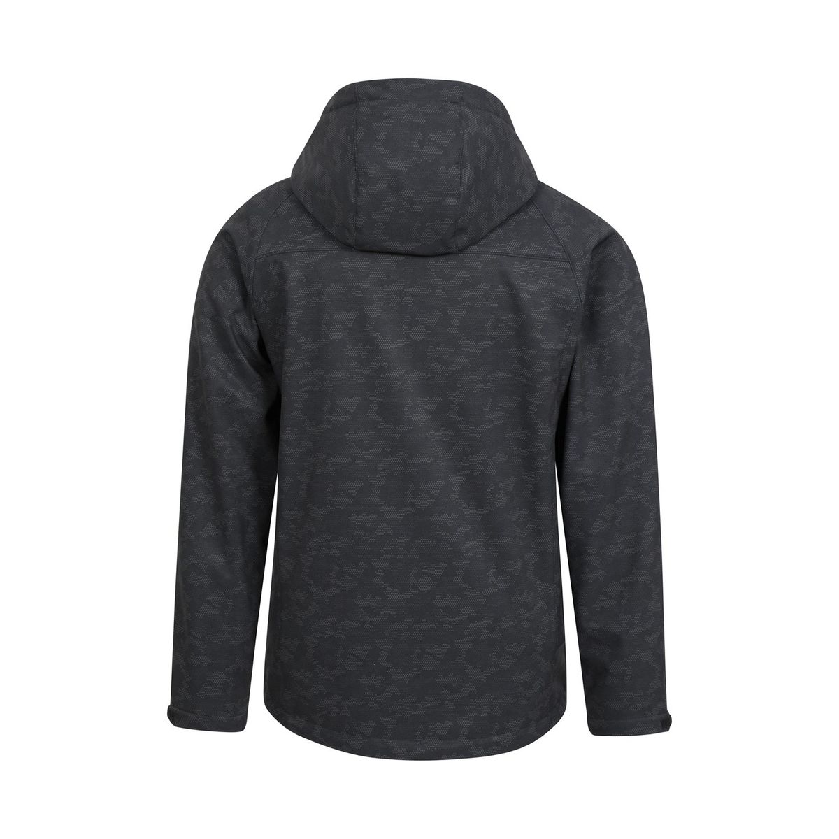 Wasserabweisende Softshelljacke mit Kapuze