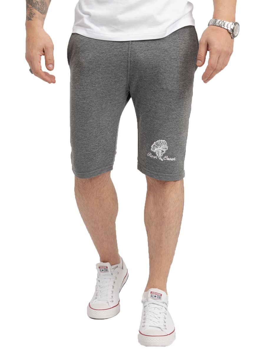 Lässige Herren-Sweatshorts in Knielänge