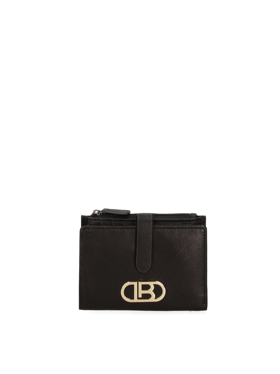 Minimalistische Kartenhalter-Geldbörse aus Leder