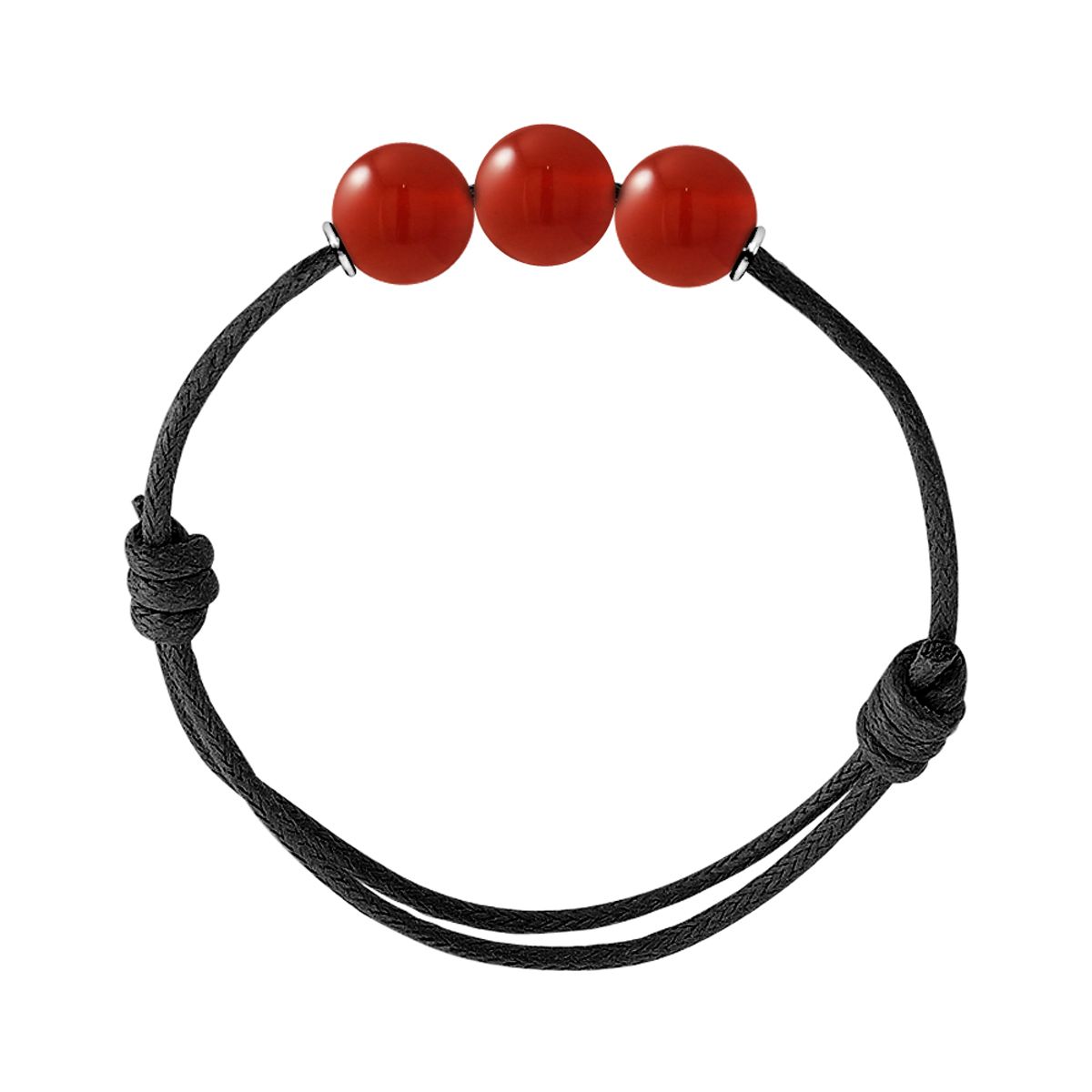 Verstellbares Howlith-Perlenarmband