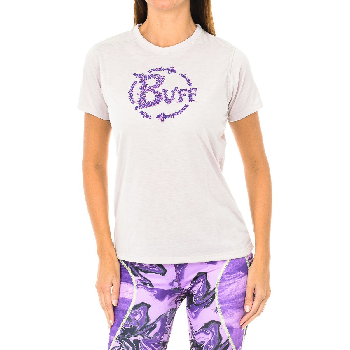Kurzarm Sport T-Shirt für Damen