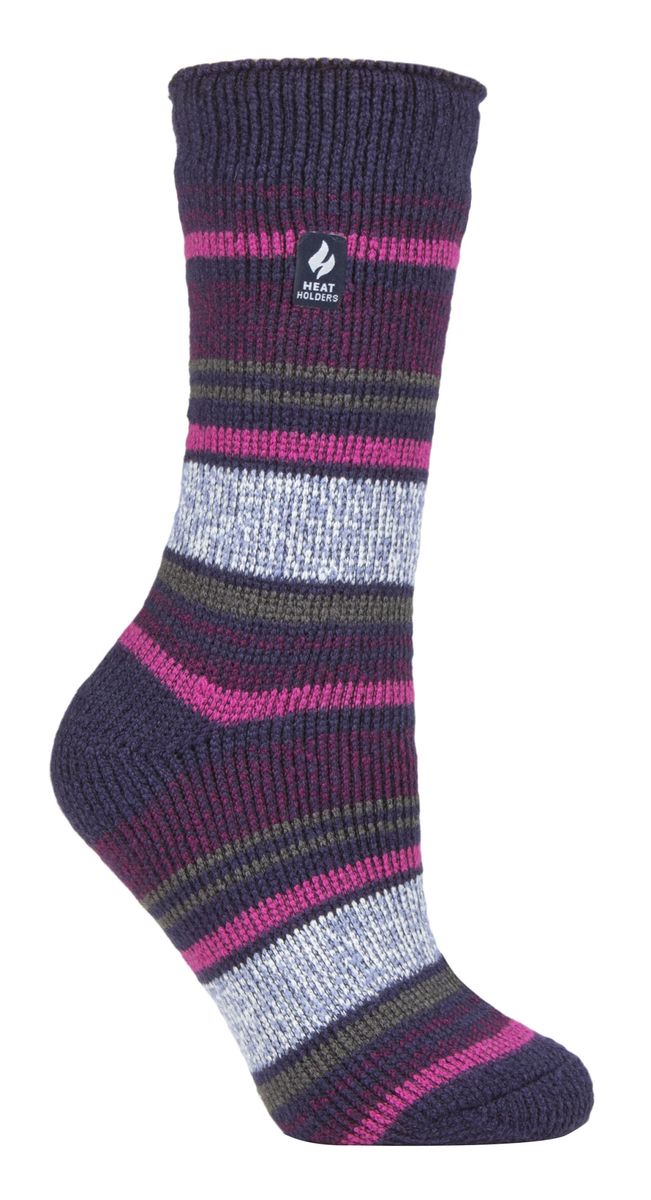 Wärmehalter - Damen Thermosocken für den Winter | Outdoor & Indoor Socken | Kuschelig & Flauschig | Geschenke für Frauen - Blue Ribbon (Barcelona)