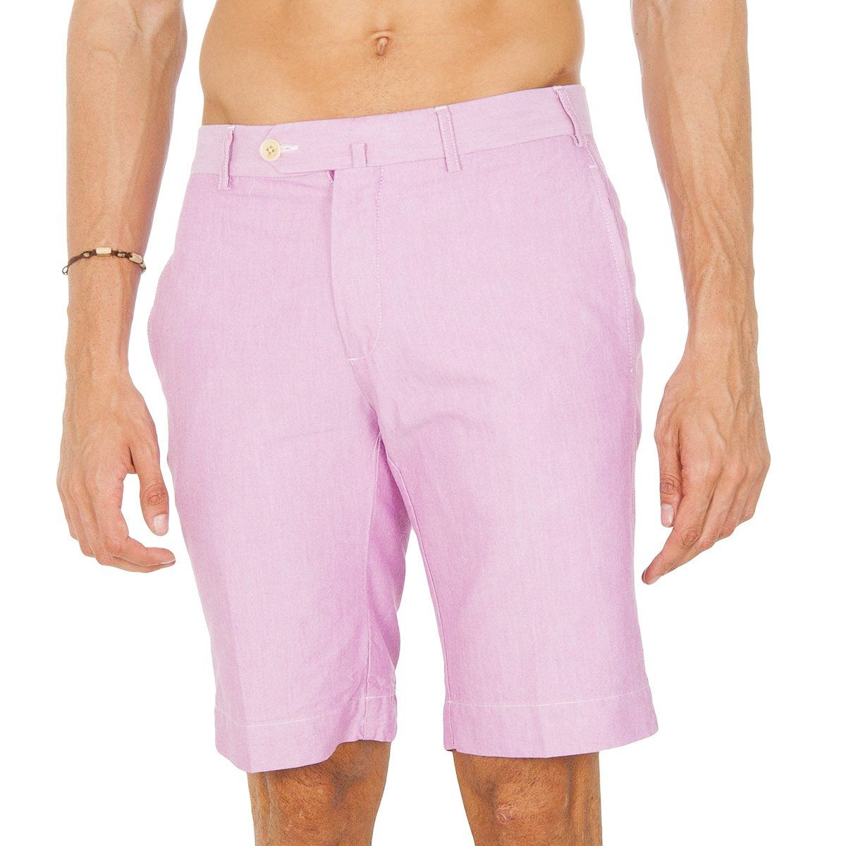 Klassische Baumwoll-Twill Bermuda Shorts