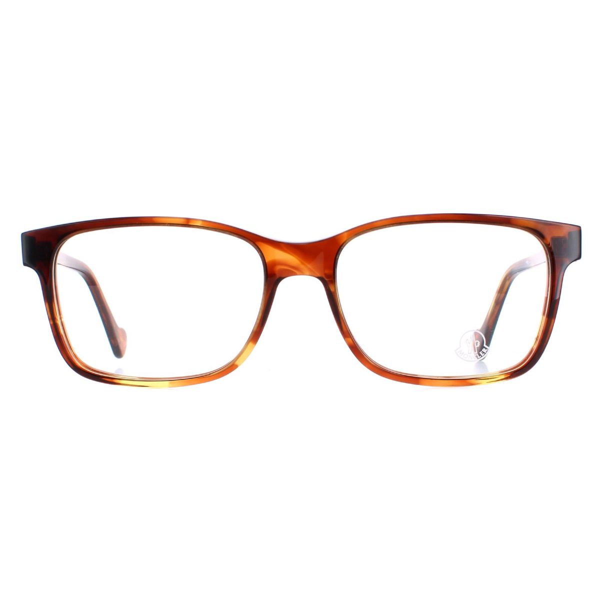 Klassische Rechteckige Brille Blonde Havanna