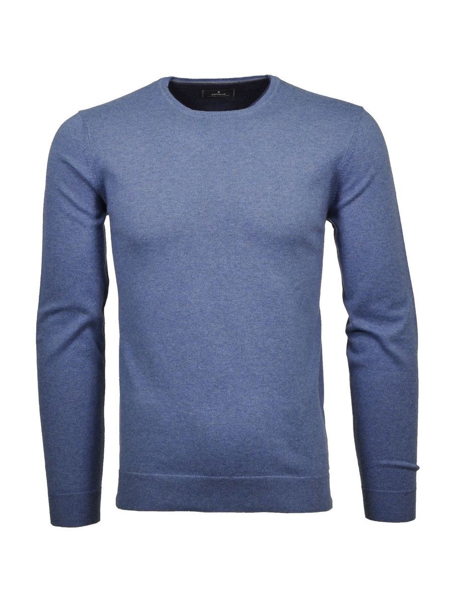 Herren Strickpullover lässig blau