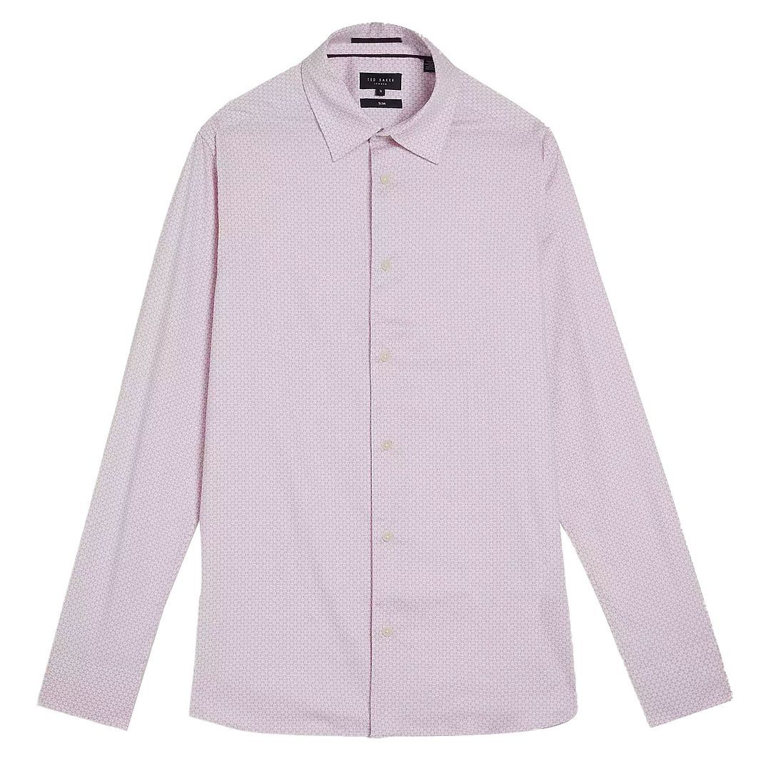 Herren Hemd mit geometrischem Muster