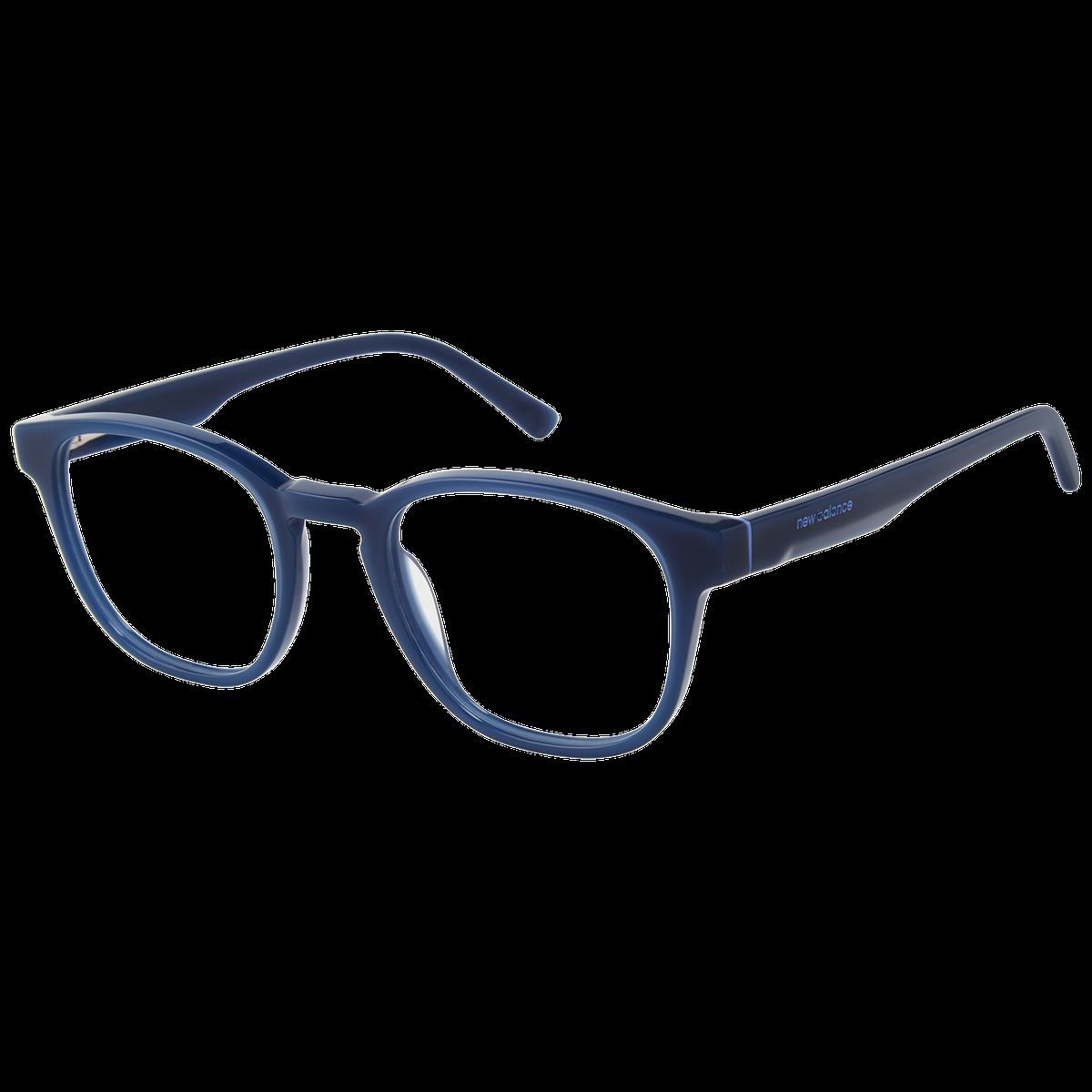 Blaue New Balance Brille mit Vollrand