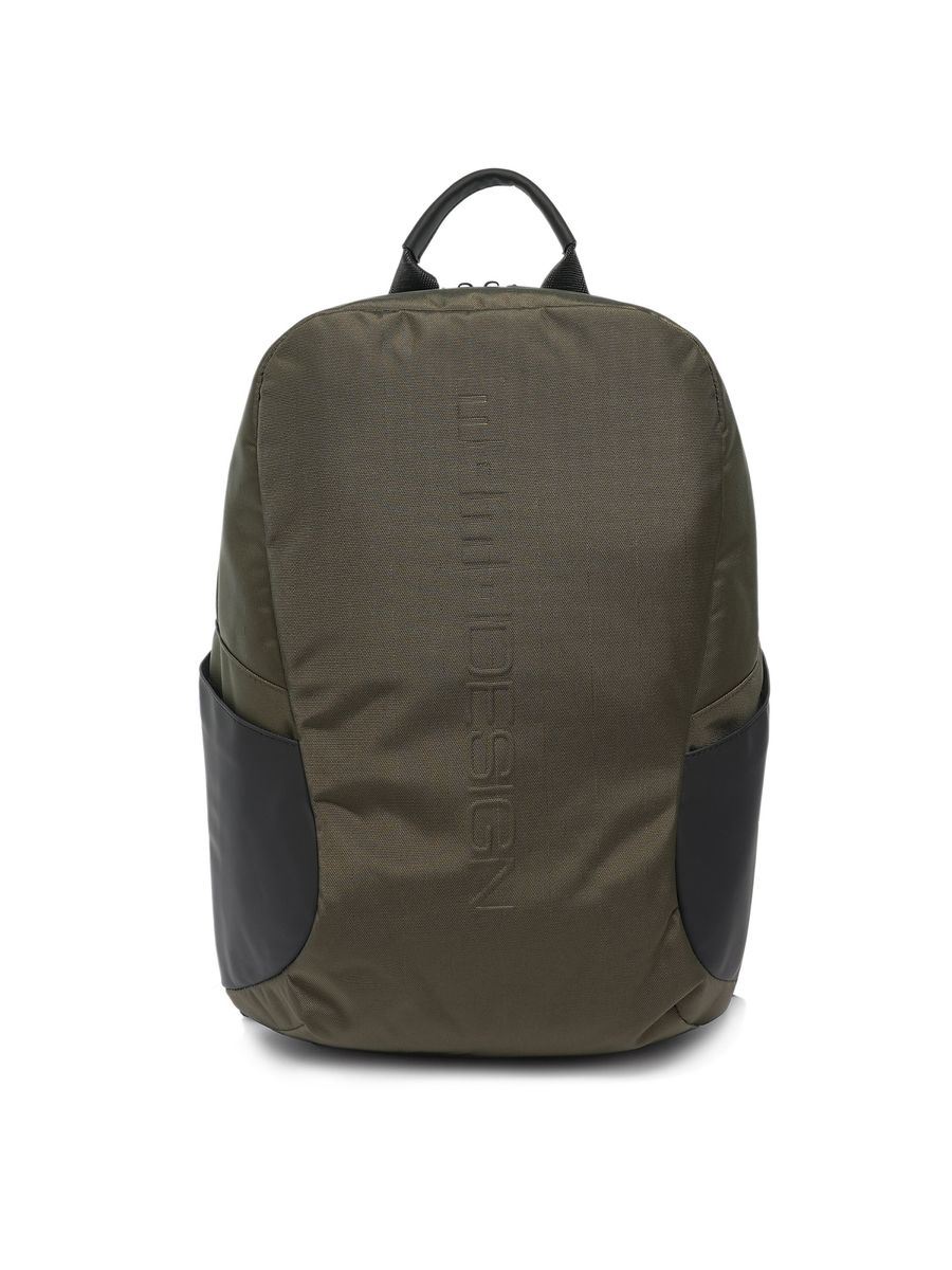Minimalistischer olivgrüner Rucksack