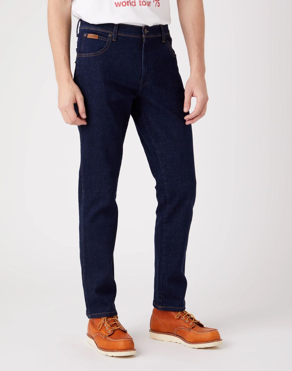 Texas Slim Fit Jeans, dunkle Waschung