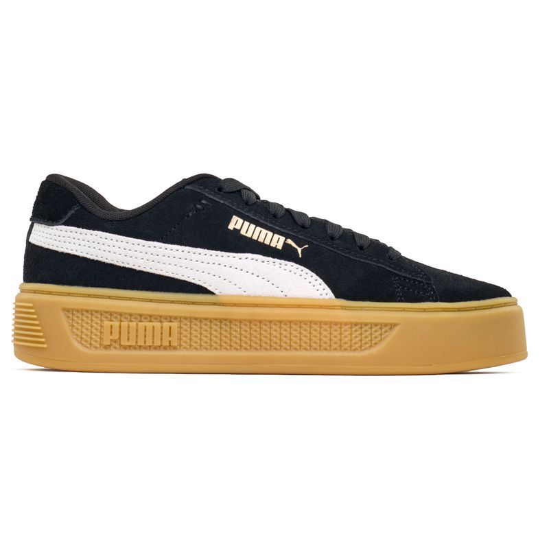 Wildleder Plateau Low-Top Sneaker