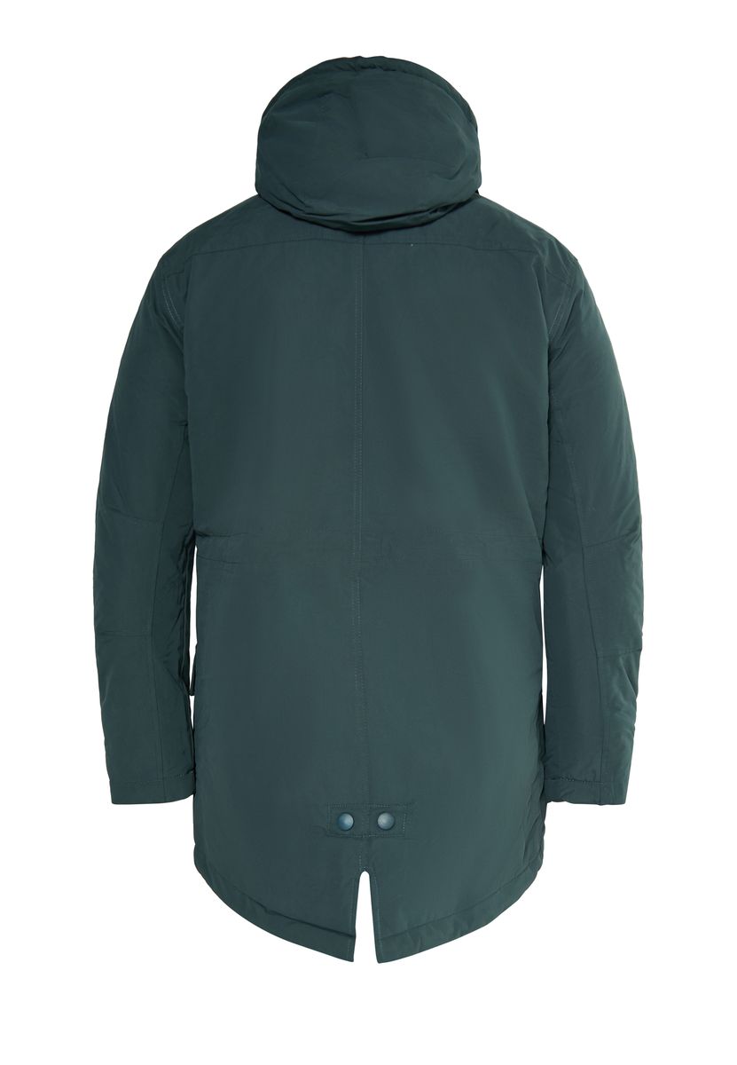 Isolierter wattierter Winterparka mit Kapuze