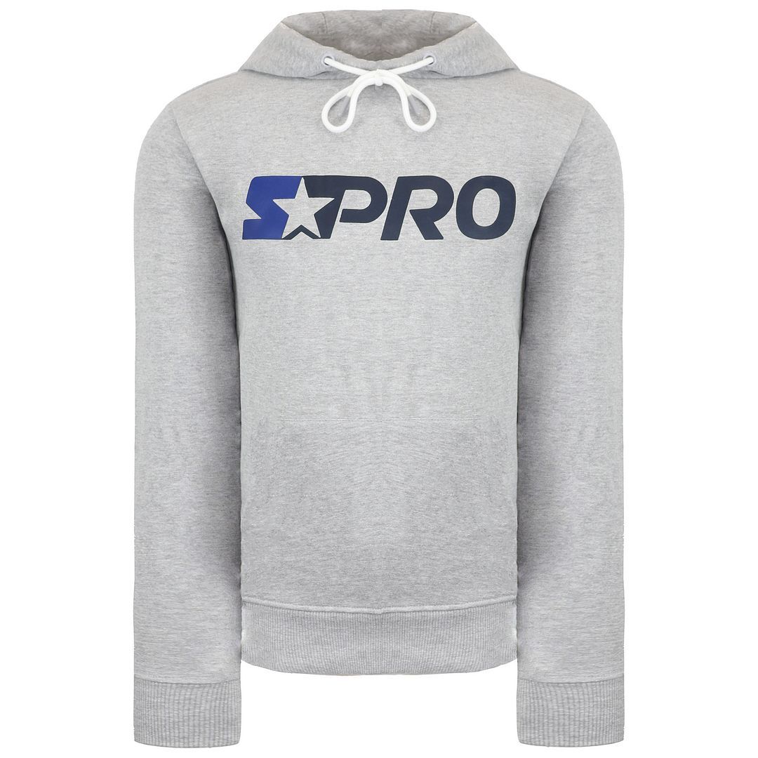 Starter streben Langarm Pullover Logo grau Herren Hoodie CPE00040 Ath Grey Margel