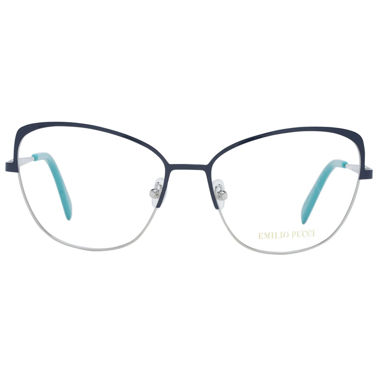 Elegante Zweifarbige Cat-Eye Brillenfassung