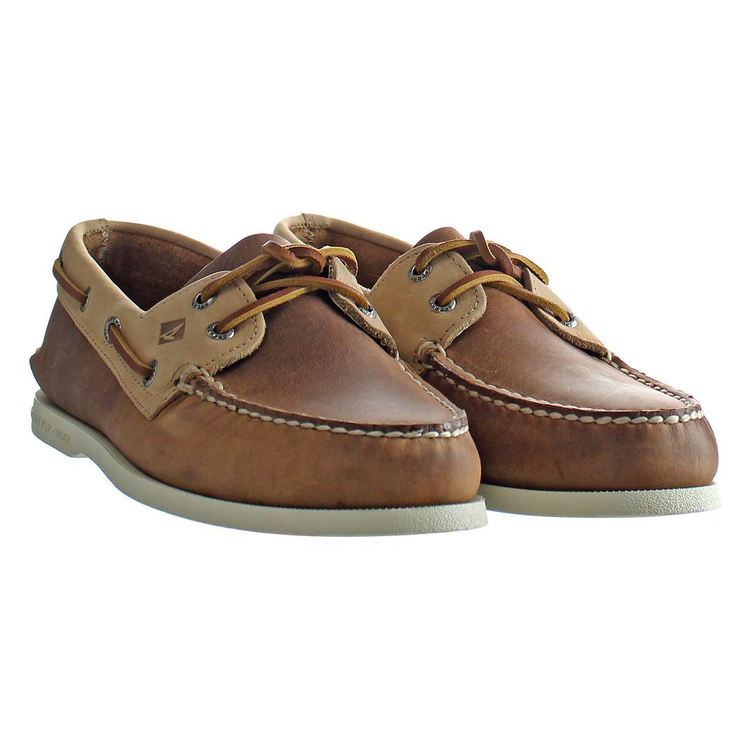 Ikonische Leder-Bootsschuhe
