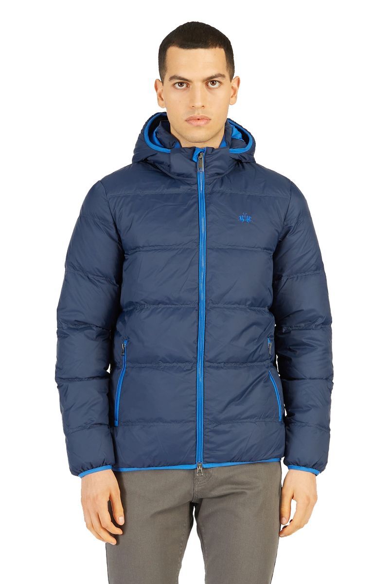 Herren Daunenjacke mit Kapuze
