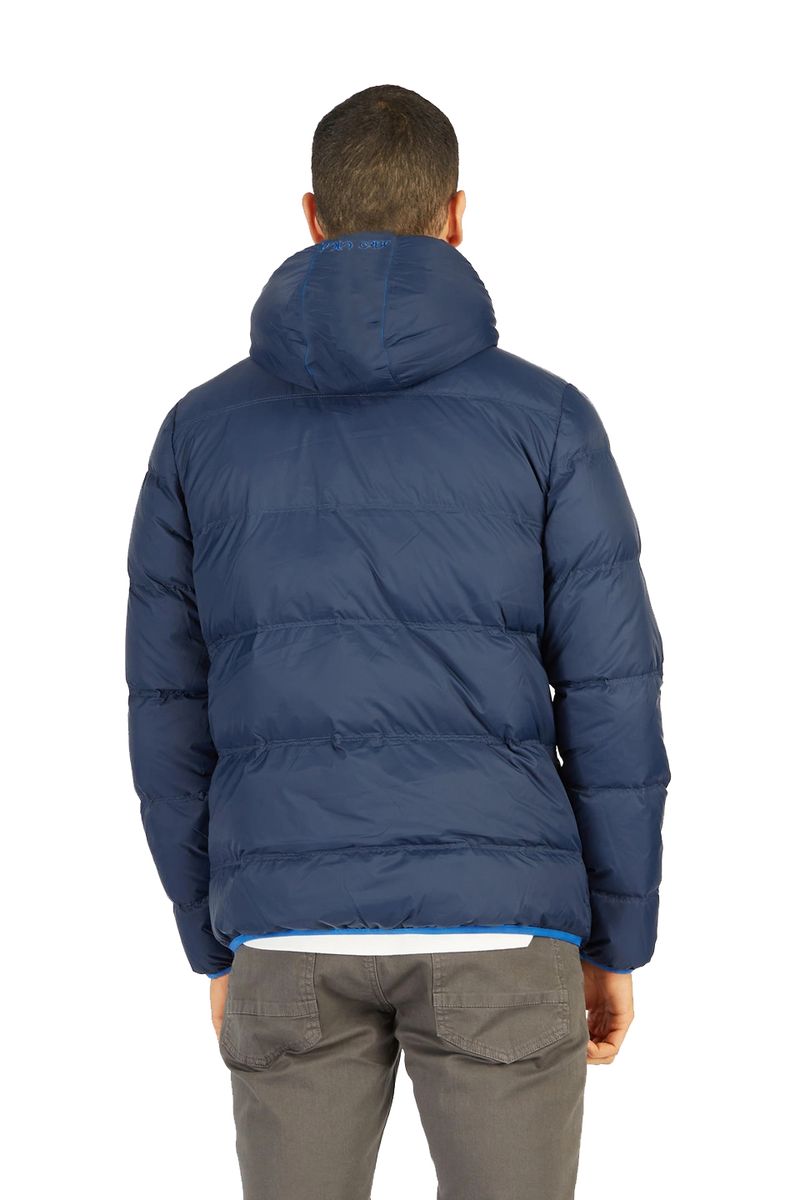 Gesteppte Daunenjacke mit Kapuze