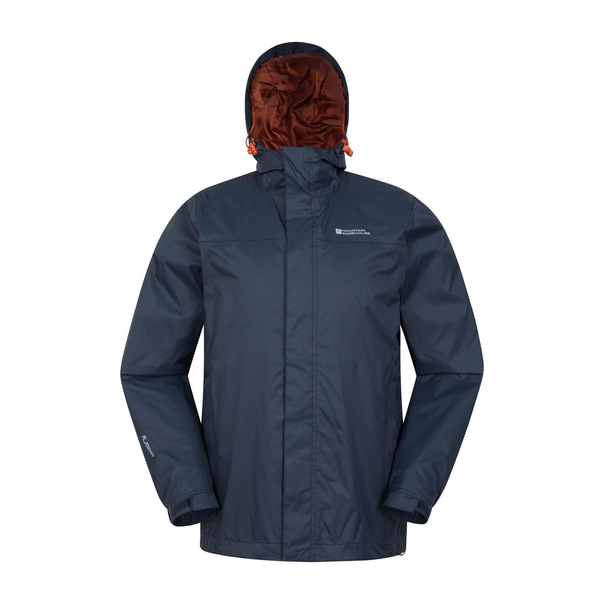Herren Wasserdichte Regenjacke mit Kapuze