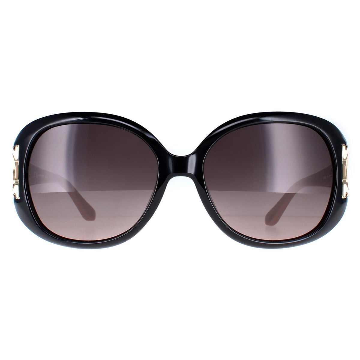 Oversized ovale Sonnenbrille mit Farbverlauf