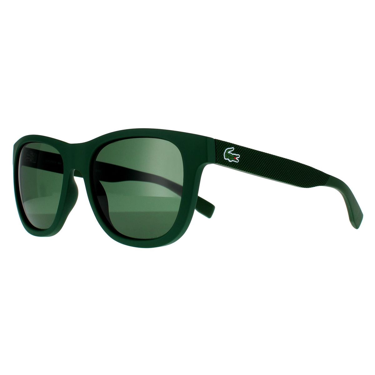 Matte Wayfarer mit strukturierten Bügeln