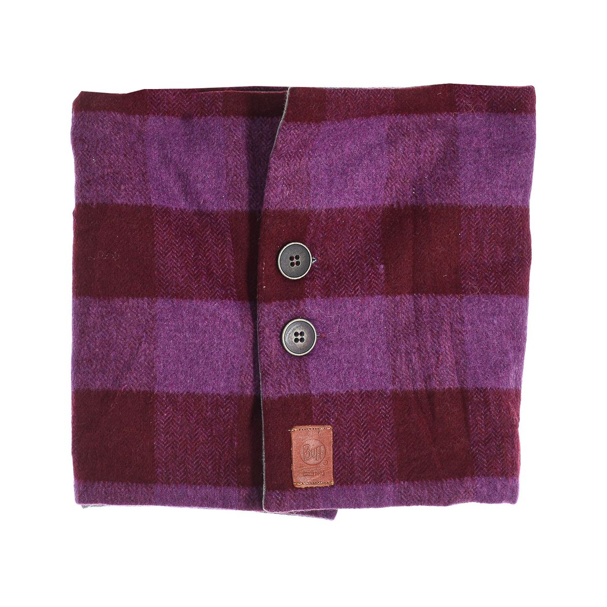 Fleece-gefütterter Button-Down-Kragen