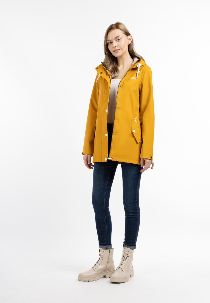 Klassischer Regenparka mit Kapuze