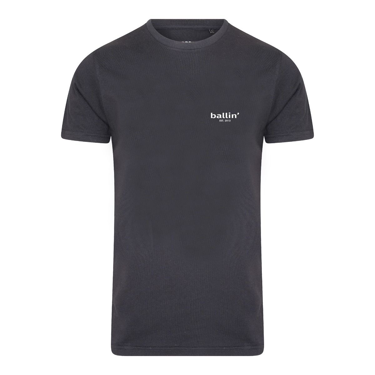 Minimalistisches T-Shirt mit Rundhalsausschnitt und Logo