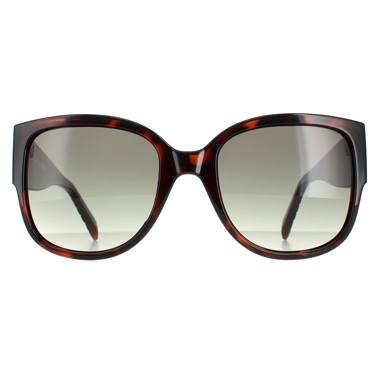 Übergroße runde Sonnenbrille mit Schildpattmuster