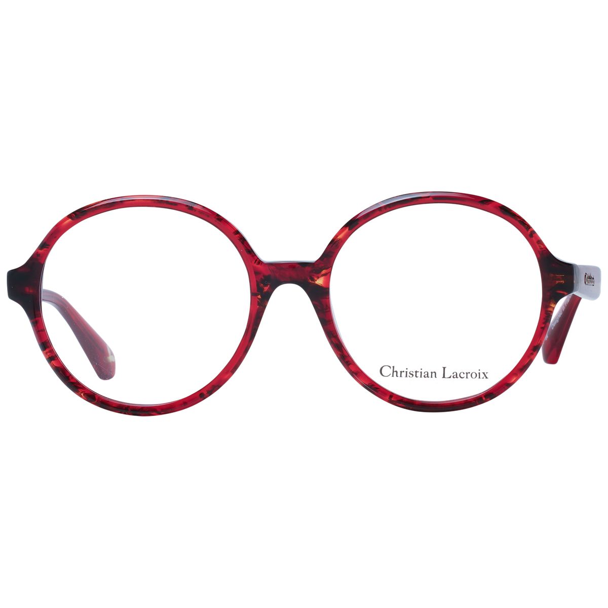 Übergroße Runde Acetat-Brille