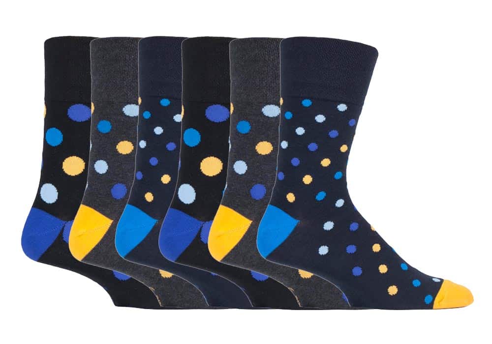 Gentle Grip - 6 Paar Herren Gentle Grip nicht elastische Socken - MGG562